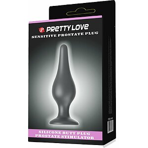 Anal Plug Pretty Love Sensitive Negru Thumb 5