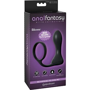 Anal Plug Rechargeable Pro Negru Thumb 2