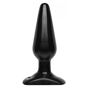 Anal Plug Smooth Mediu Negru