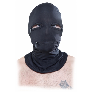 Cagulă Zipper Negru