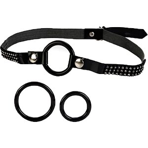 Căluș Open Ring Negru