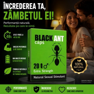 Capsule De Erecție Black Ant 20 buc Thumb 1