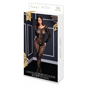 Catsuit Baci Jocelyn Negru XL-2XL Thumb 2