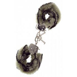 Cătușe Metal Handcuff With Plush Zebră Zebra