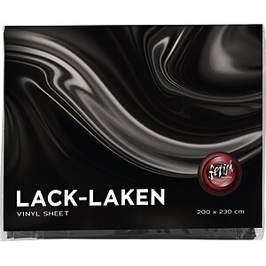 Cearceaf Vinyl Bed Sheet Negru Thumb 3