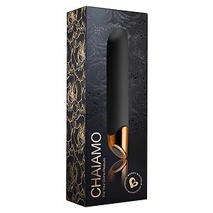 Vibrator Rezistent La Apă Chaiamo Din Silicon Negru Thumb 1