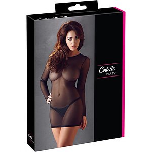 Chemise Cottelli Collection Morgan Negru XL Thumb 4