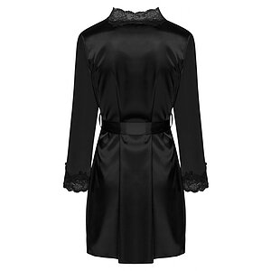 Chemise Cu Halat LivCo Jacqueline Negru L-XL Thumb 5