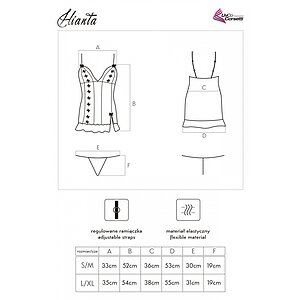 Chemise LivCo Hianta Negru S-M Thumb 1