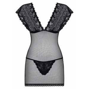 Chemise Obsessive 821-CHE Negru S-M Thumb 2