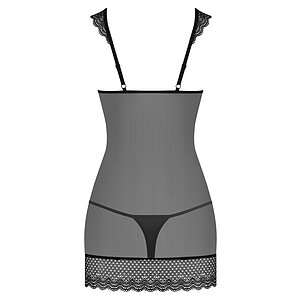 Chemise Obsessive 857-CHE Negru S-M Thumb 3