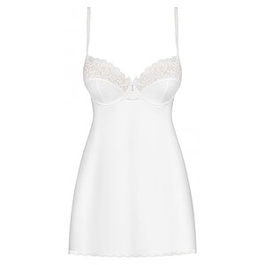 Chemise Obsessive 871-CHE Alb S-M Thumb 2