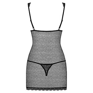 Chemise Obsessive 877-CHE Negru S-M Thumb 3