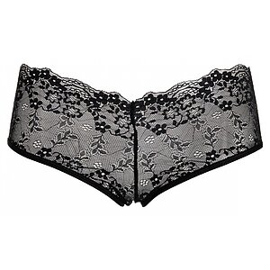 Chilot Amorable Ariella Brief Negru S-L Thumb 2