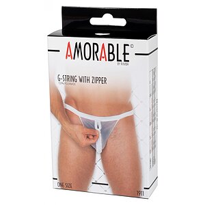 Chilot Amorable Jacob With Zipper Alb S-L Thumb 3