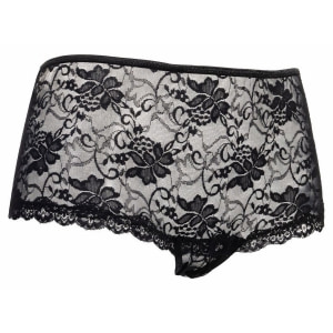 Chilot Amorable Open Back Charlotte Negru S-L Thumb 7