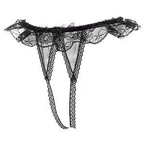 Chilot Amorable Open Daniella Negru S-L Thumb 2