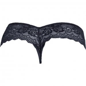 Chilot Cottelli Collection Evangeline Negru XL Thumb 4