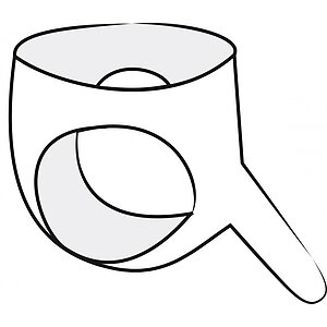 Chilot Latex Briefs With Dildo Negru S-L Thumb 1