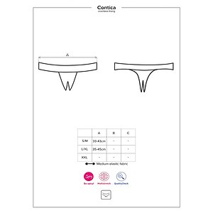 Chilot Obsessive Contica Negru L-XL Thumb 4