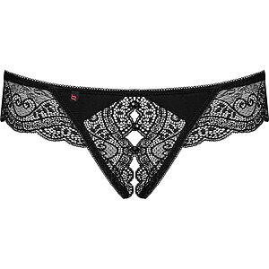 Chilot Decupat Obsessive Miamor Negru S-M Thumb 2