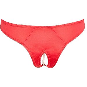 Chilot Perle Cottelli Collection Roșu XL Thumb 3