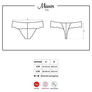 Obsessive Miamor Negru S-M Thumb 4