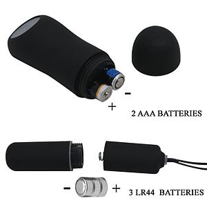 Chiloți Vibratori Telecomandați Fluturele Sălbatic Negru Thumb 4