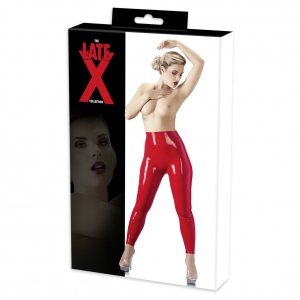 Colanți LateX Christine Roșu L Thumb 3