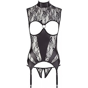 Corset Abierta Fina Leilani Negru S Thumb 2