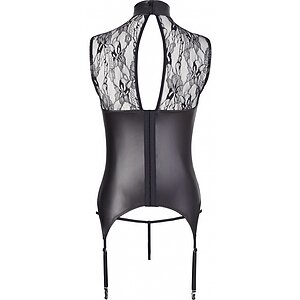 Corset Abierta Fina Leilani Negru S Thumb 3