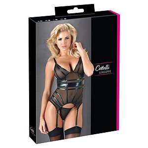 Corset Cottelli Collection Eleanor Negru S Thumb 2