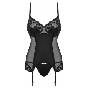 Corset Obsessive Amallie Negru L-XL Thumb 2