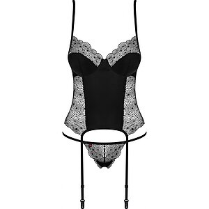 Corset Obsessive Sharlotte Negru S-M Thumb 2