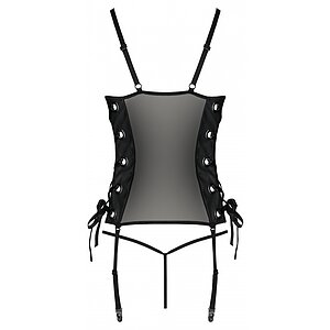 Corset Passion Malwia Negru S-M Thumb 3