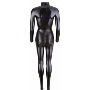 Costum Latex Cottelli Collection Jumpsuit Negru L Thumb 5