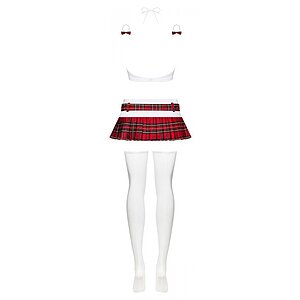 Costum Obsessive Schooly Alb S-M Thumb 3