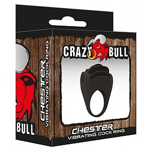 Inel Penis Crazy Bull Chester Negru Thumb 3