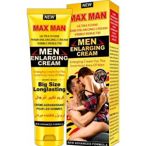 Cremă Mărire Penis Maxman Galben