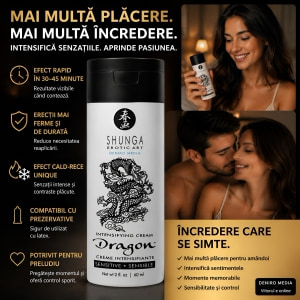 Cremă Shunga Dragon Sensitive 60ml Thumb 3