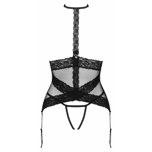 Corset Obsessive Lacrisia Negru XL-2XL Thumb 2