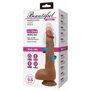 Debra Wilks 25cm Rotativ cu Vibrații și Ventuză Thumb 14