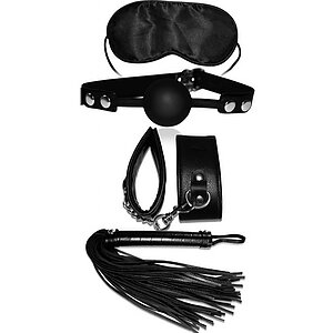 Set Jucării Erotice Bondage Deluxe Negru