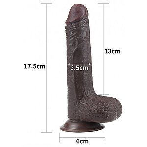 Dildo 17.5cm Sliding Skin Dual Layer Maro Thumb 15