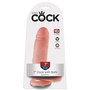 Dildo Penis 17cm Cu Testicule Thumb 3