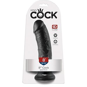 Dildo Penis 20.3cm Pipedream Negru Thumb 2