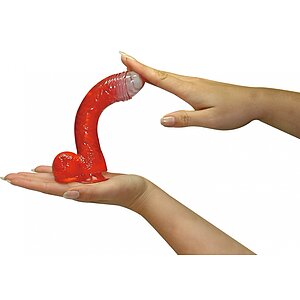 Dildo Jolly 17cm Roșu Thumb 1