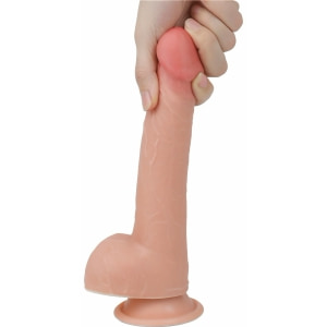Dildo Realistic 20cm Dual-Layered Thumb 13