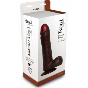 Dildo Realistic Rapture Brown 23cm Maro Thumb 3