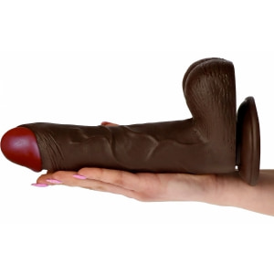 Dildo Realistic Rapture Brown 23cm Maro Thumb 2